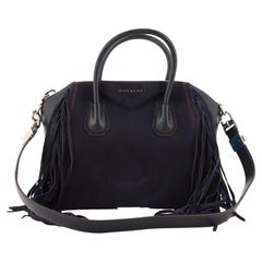 Givenchy Antigona Bag Fringe Suede and Leather Small
