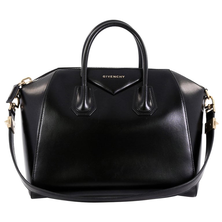 Givenchy Antigona Bag Glazed Leather Medium For Sale at 1stdibs