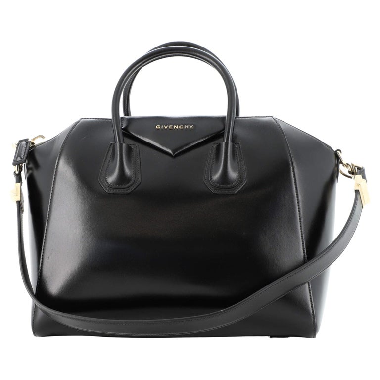 Givenchy Antigona Bag Glazed Leather Medium For Sale at 1stDibs