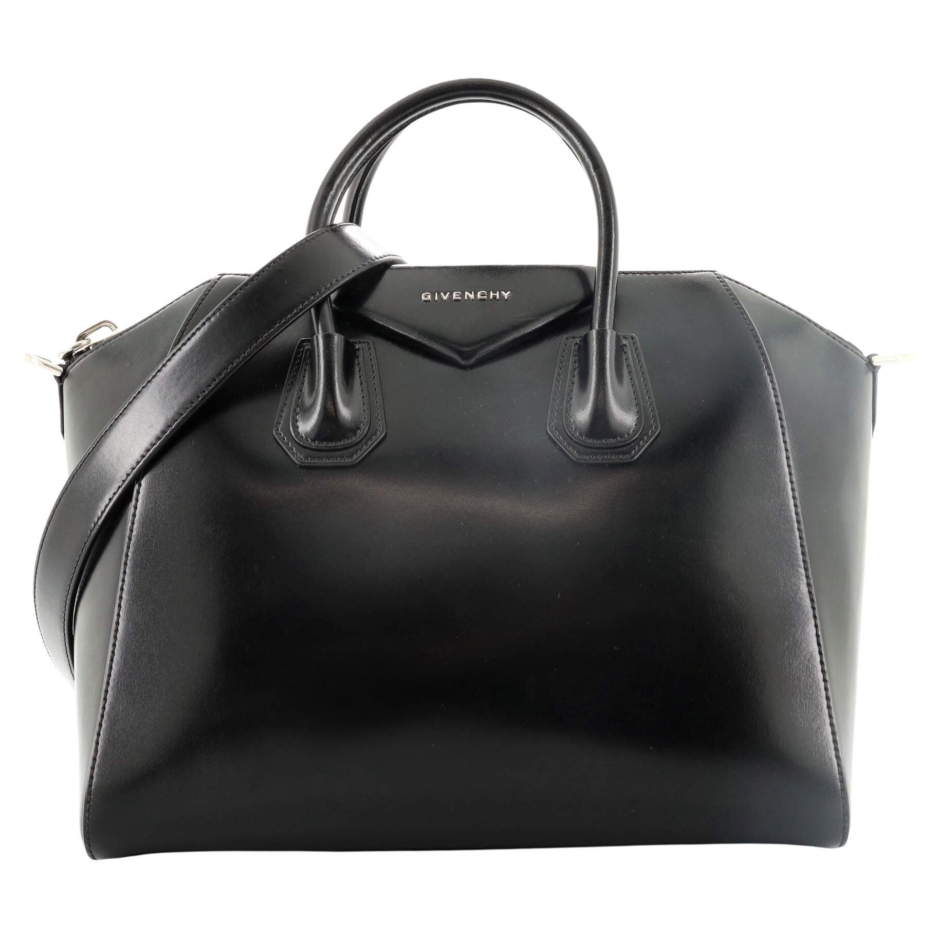 Givenchy - Sac Antigona en cuir émaillé - Moyen