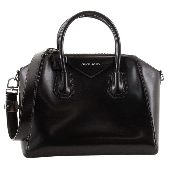 Givenchy Antigona Bag Patent and Leather with Snakeskin Small at 1stDibs