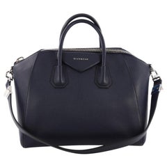 Used Givenchy Antigona Bag Leather Medium
