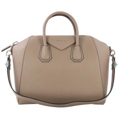 Used Givenchy Antigona Bag Leather Medium