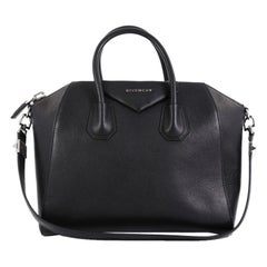 Used Givenchy Antigona Bag Leather Medium