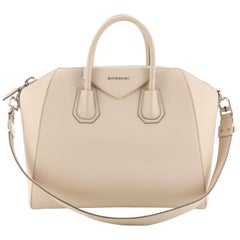 Used Givenchy Antigona Bag Leather Medium