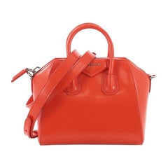 Used Givenchy Antigona Bag Leather Mini