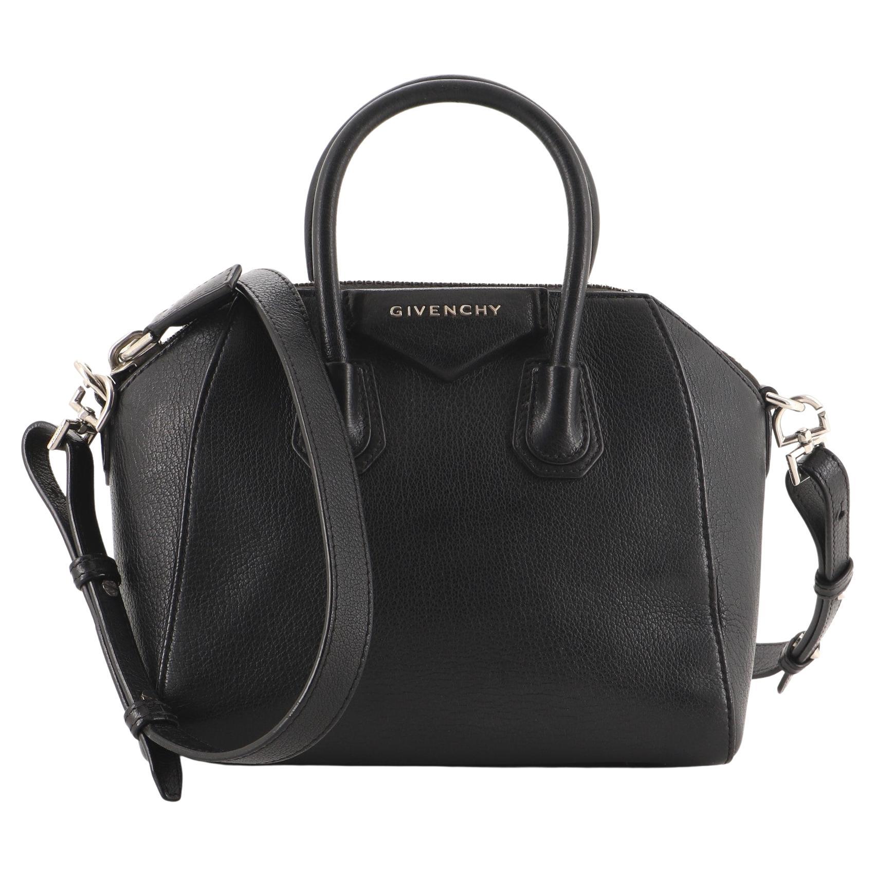 Givenchy Nobile Crossbody Bag Crocodile Embossed Leather Mini at