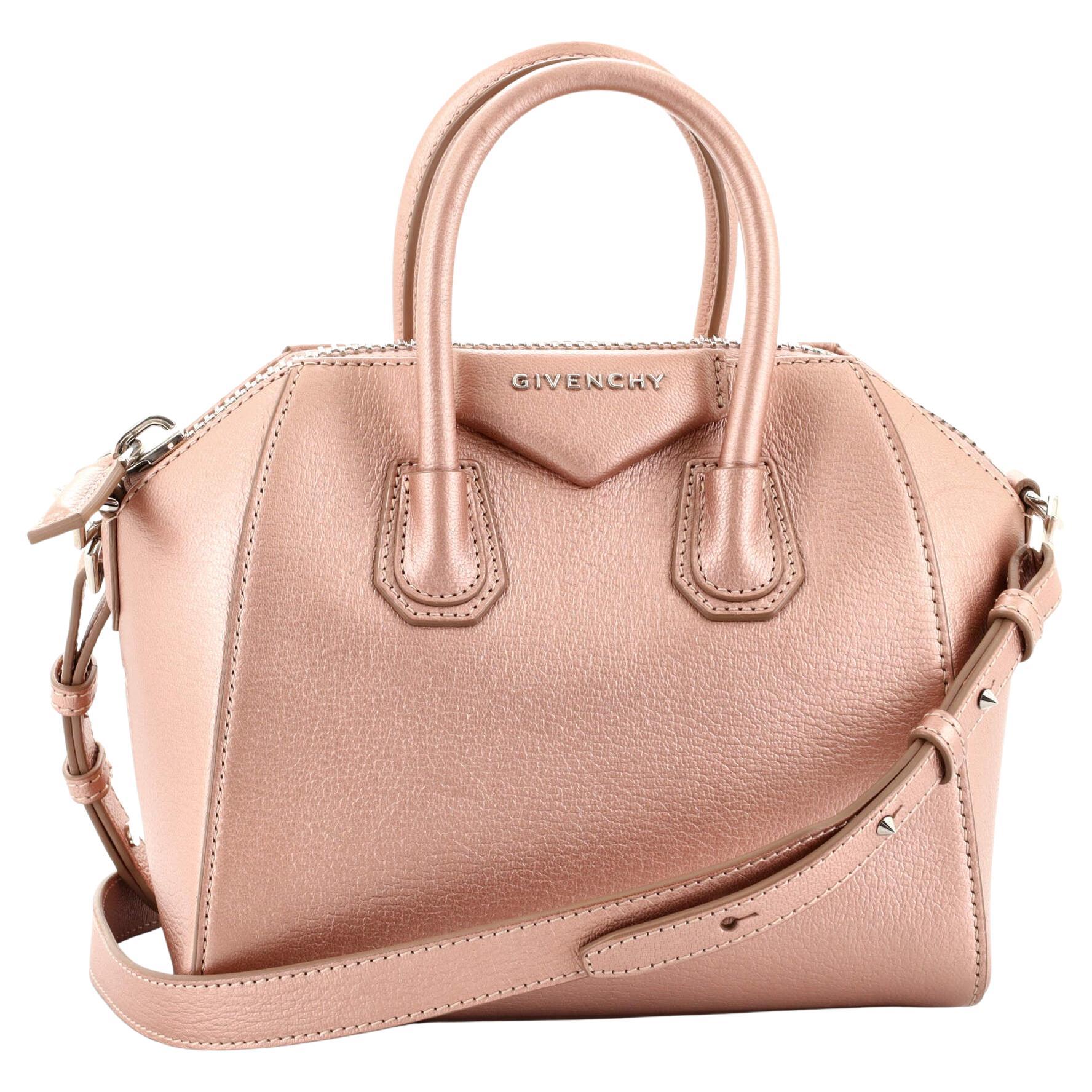 Givenchy Bow Cut Chain Crossbody Bag Printed Leather Mini at 1stDibs