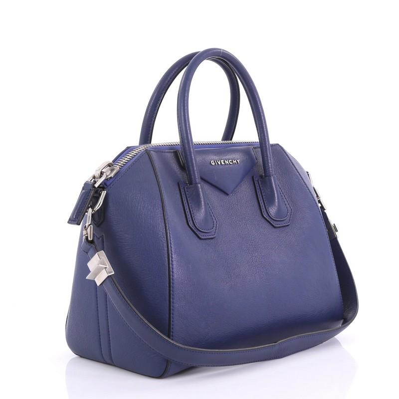 Purple Givenchy Antigona Bag Leather Small