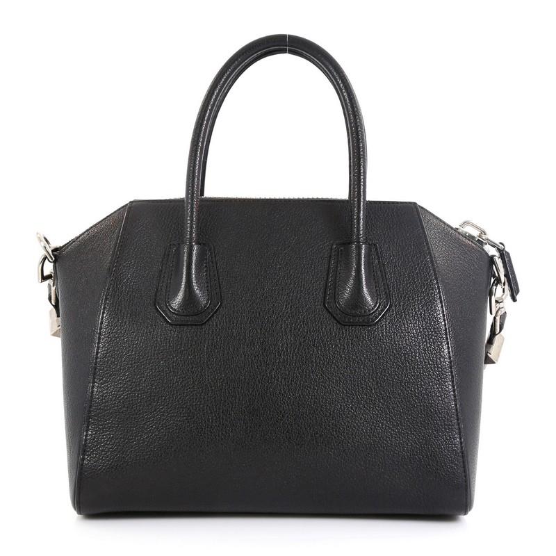 Black Givenchy Antigona Bag Leather Small