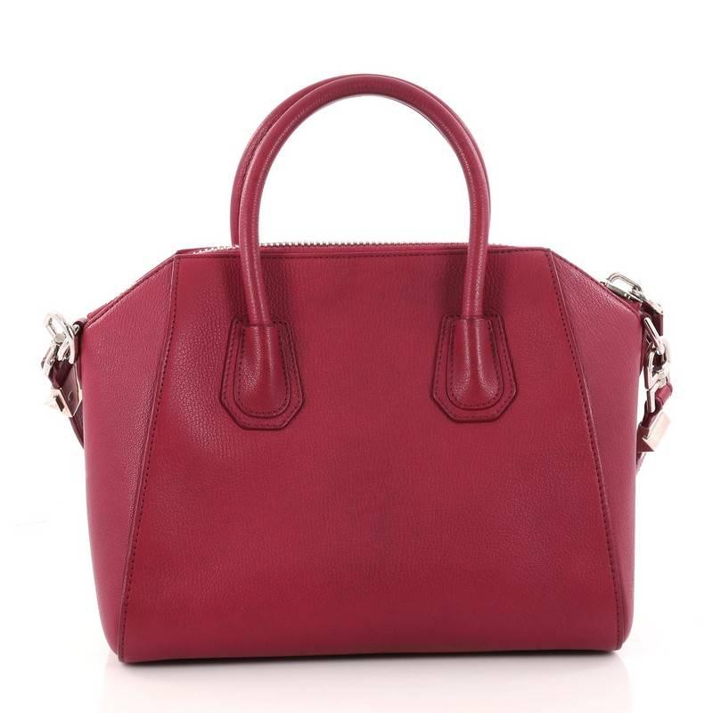 Brown Givenchy Antigona Bag Leather Small 