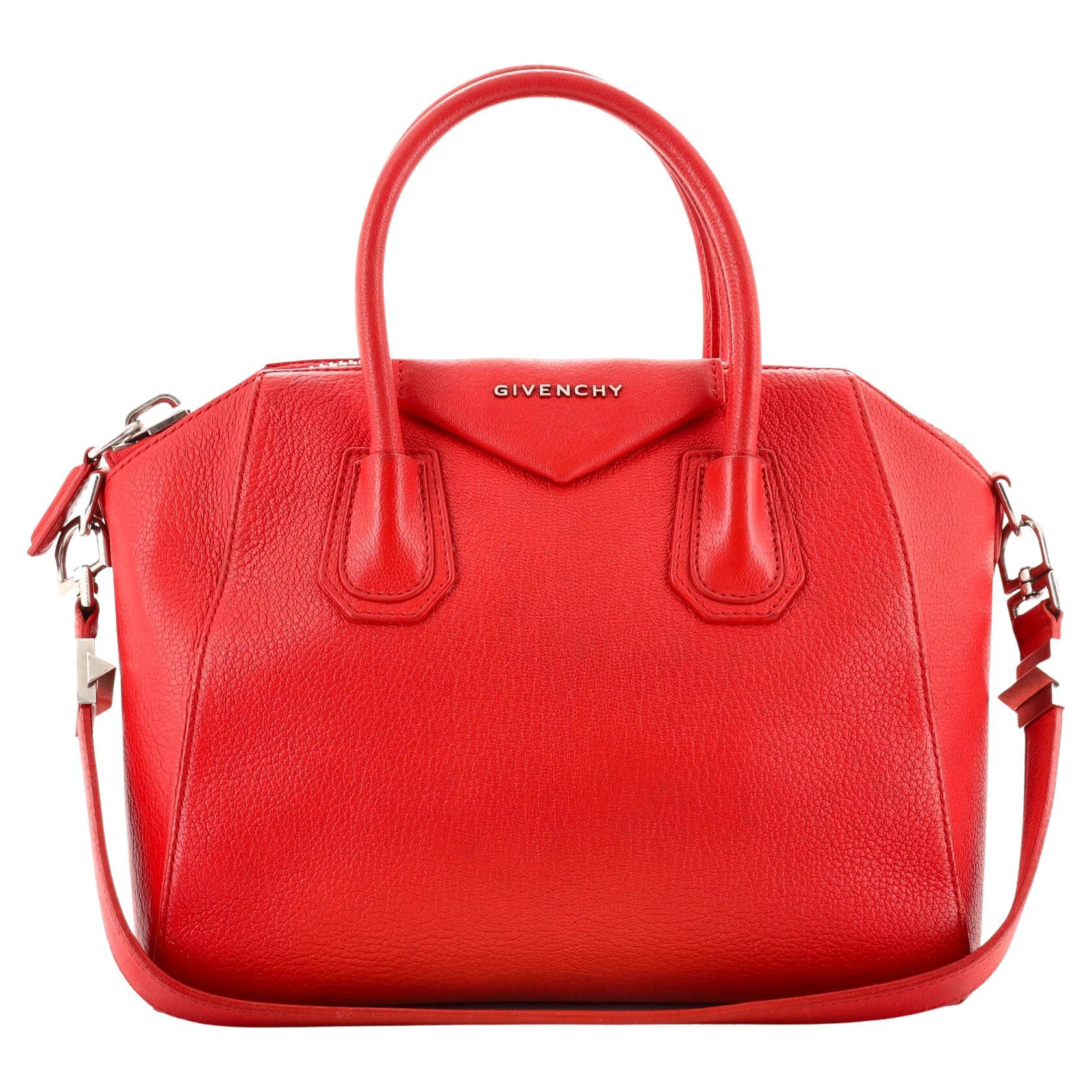 Givenchy Antigona Bag Leather Small For Sale at 1stDibs