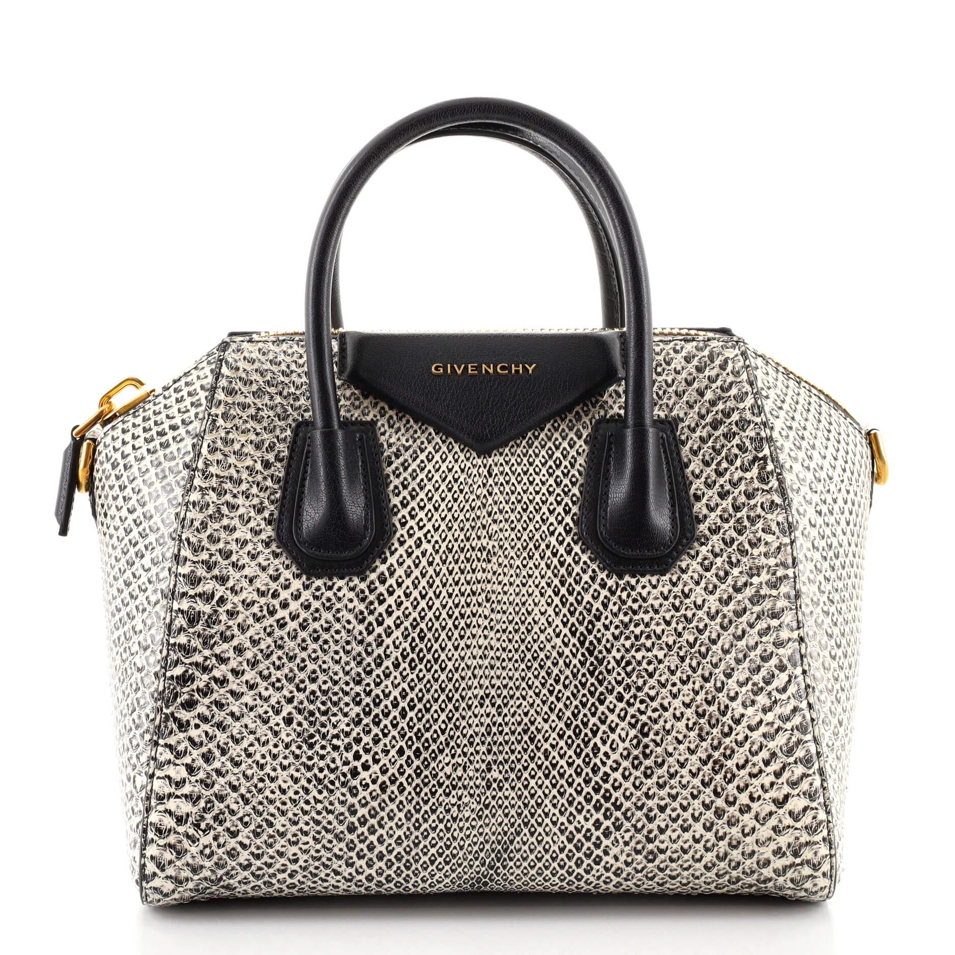 Sac Givenchy Antigona en python, petit modèle