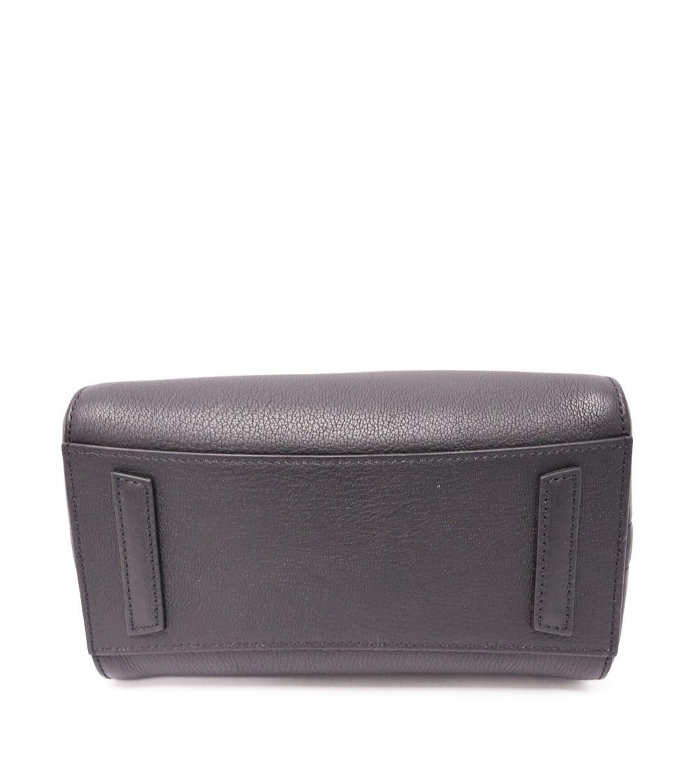 Givenchy Antigona Black Mini Grained Leather Tote Bag 1