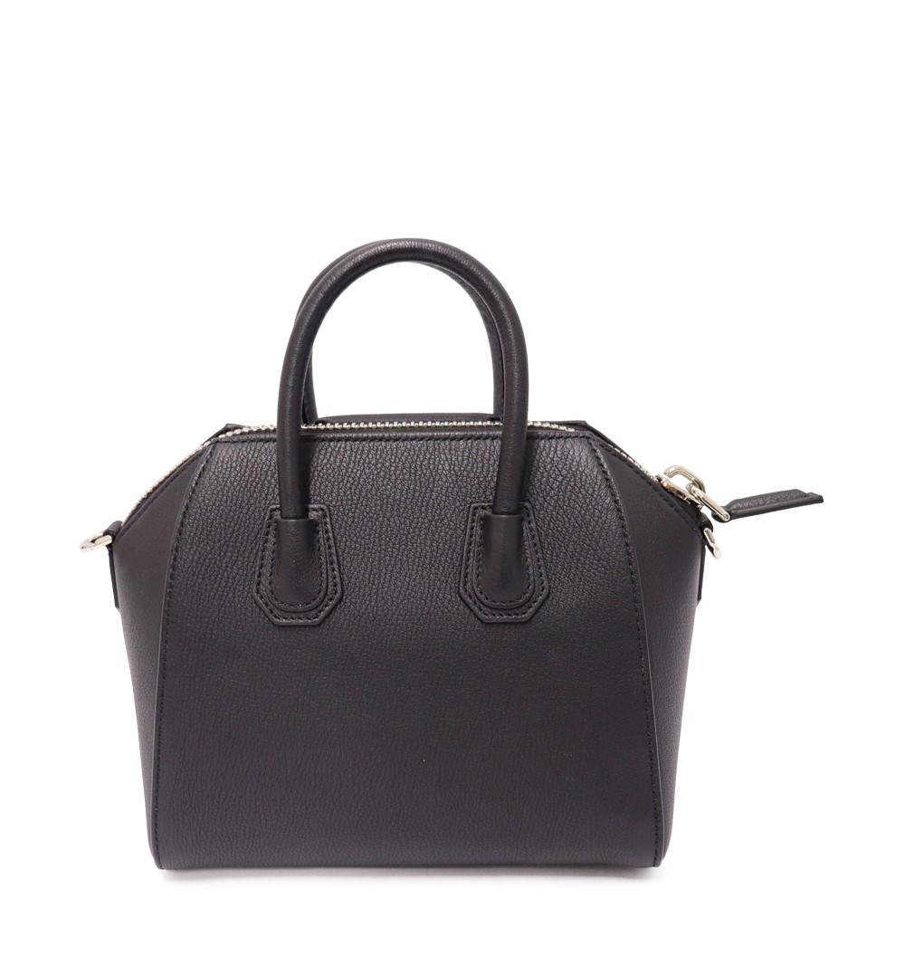Givenchy Antigona Black Mini Grained Leather Tote Bag 3