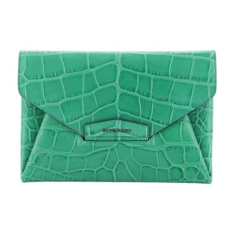 Givenchy Antigona Envelope Clutch Crocodile Embossed Leather Medium at  1stDibs | givenchy envelope clutch bag, givenchy envelope bag, givenchy  antigona wallet