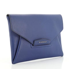 Givenchy Antigona Envelope Clutch Leather Medium