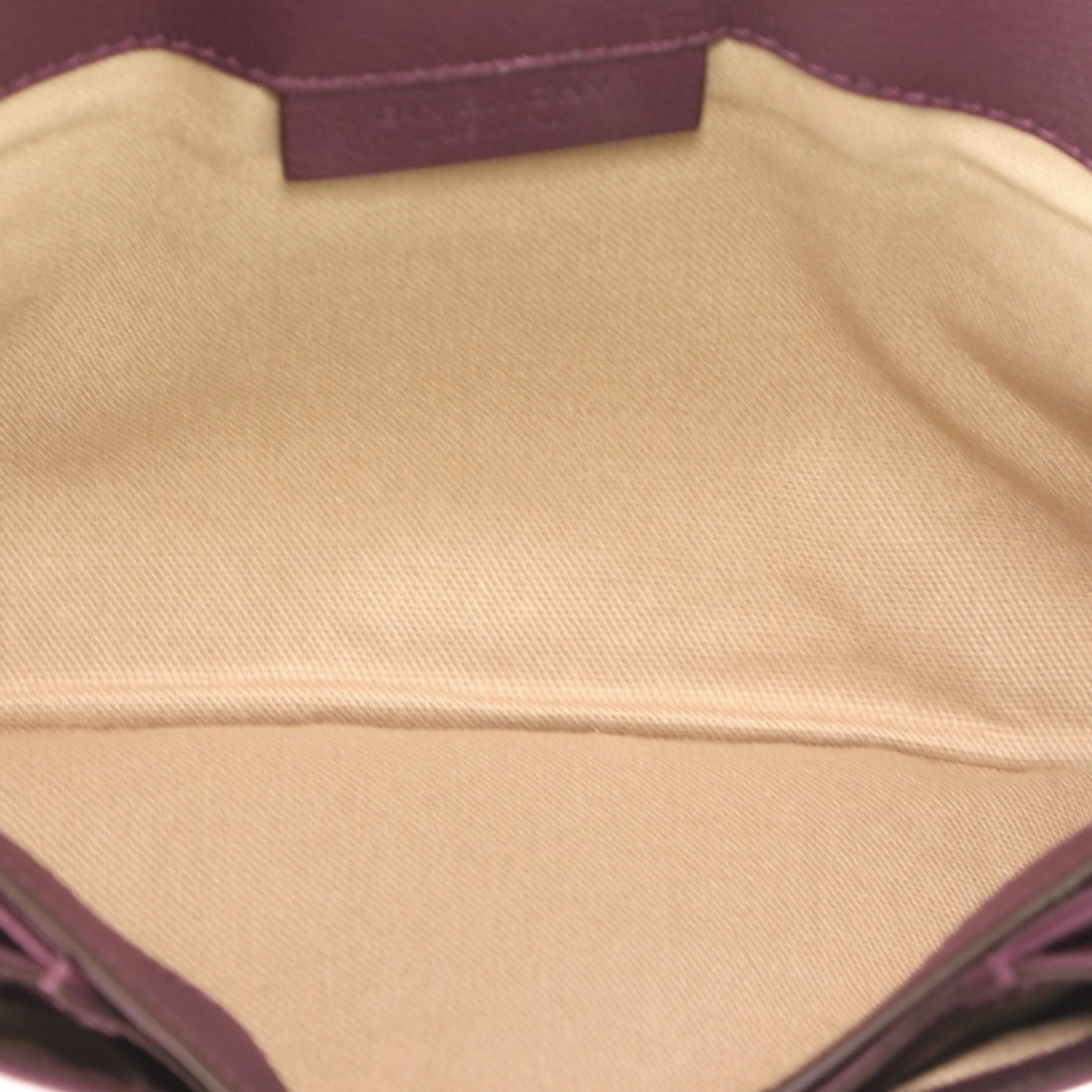 Women's Givenchy Antigona Envelope Clutch Leather Medium
