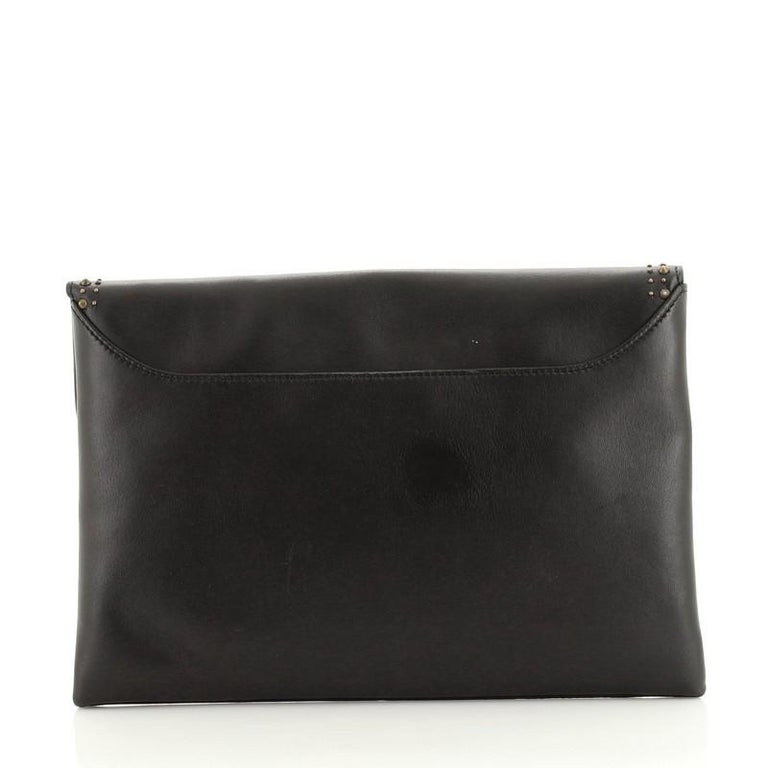 Givenchy Antigona Envelope Clutch Studded Leather Medium at 1stDibs