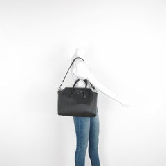 Givenchy Antigona Medium Black Calfskin Leather Top Handle bag with Strap
