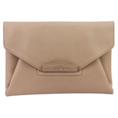 Givenchy Antigona Medium Leather Envelope Clutch 