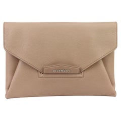 Givenchy Antigona Medium Leather Envelope Clutch