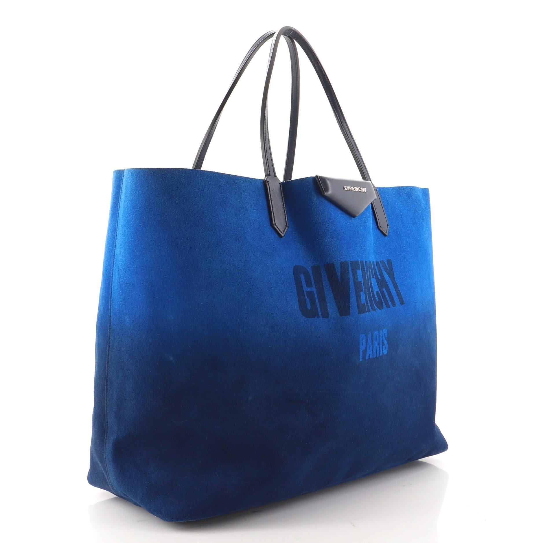 Givenchy Antigona Reversible Shopper Tote Suede and Leather Large For Sale  at 1stDibs
