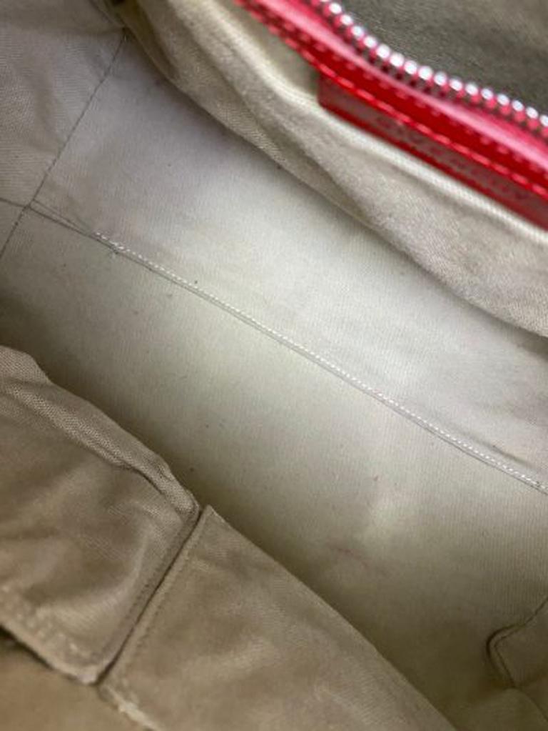 Antike Antigona Rossa Umhängetasche aus Leder mit silberner Hardware von Givenchy 6