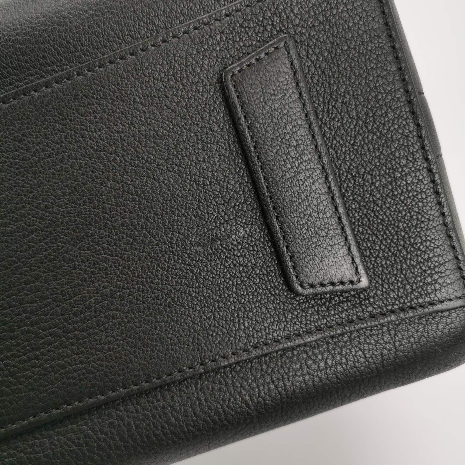 Givenchy Antigona Small Black Calfskin Leather Top Handle bag with Strap For Sale 6