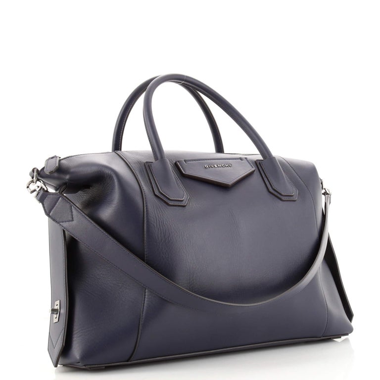 Givenchy Antigona Soft Small Leather Bag - Black Handle Bags