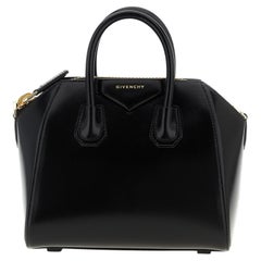 Borsa Givenchy Antigona con manico superiore — Nera