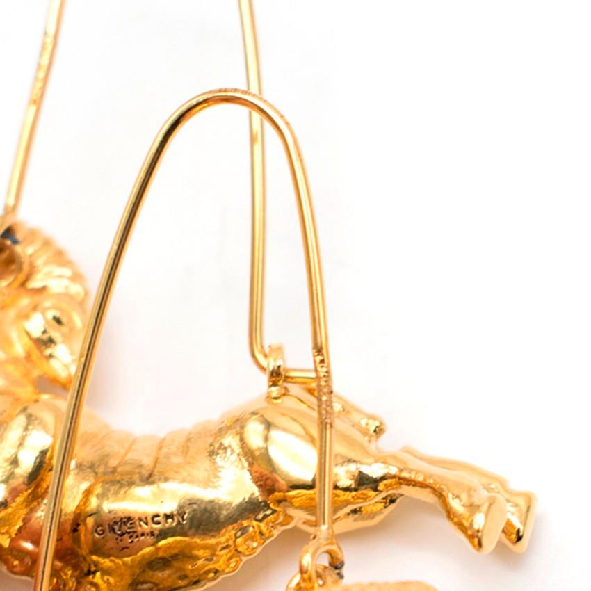 givenchy zodiac earrings