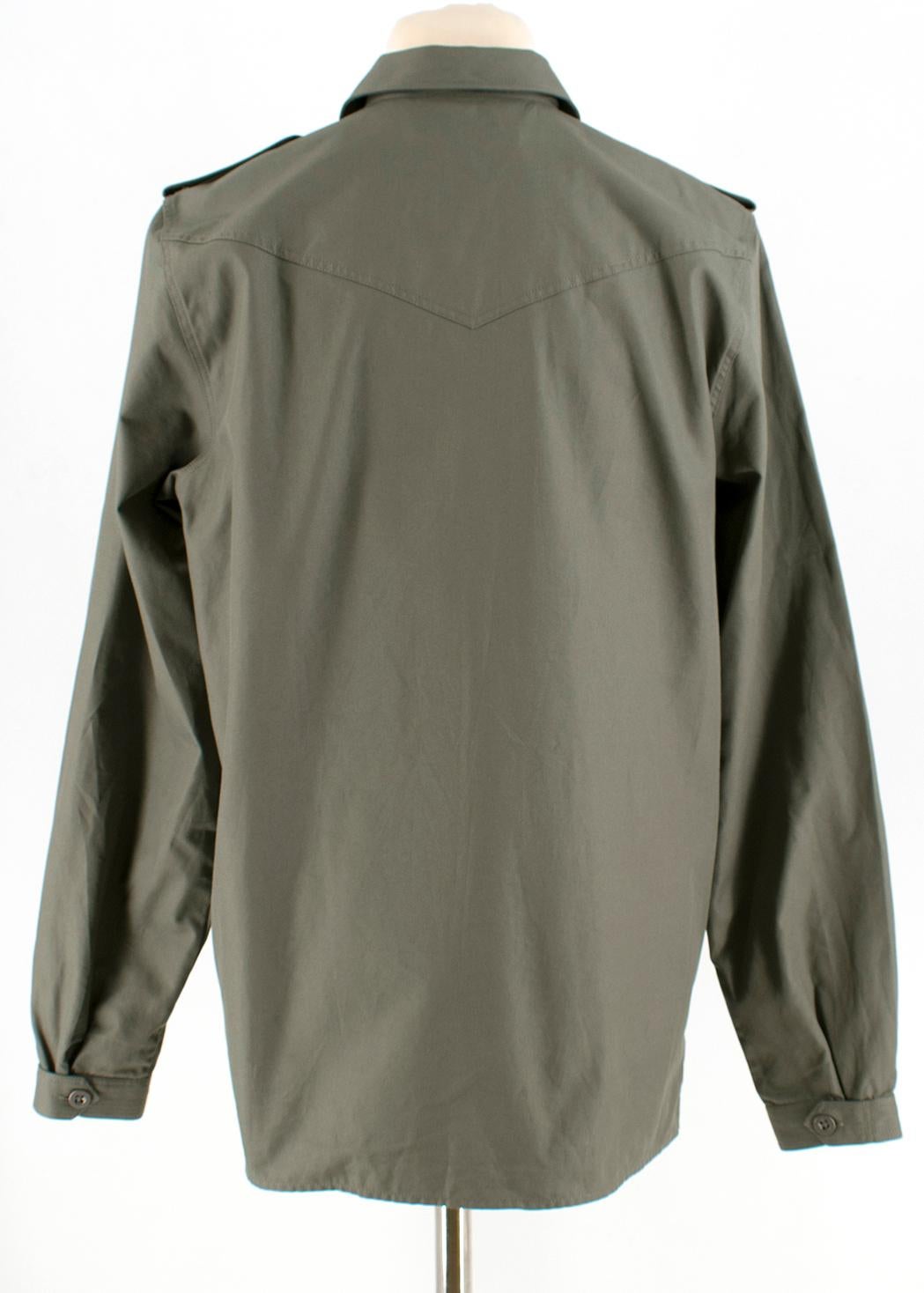 givenchy military shirt