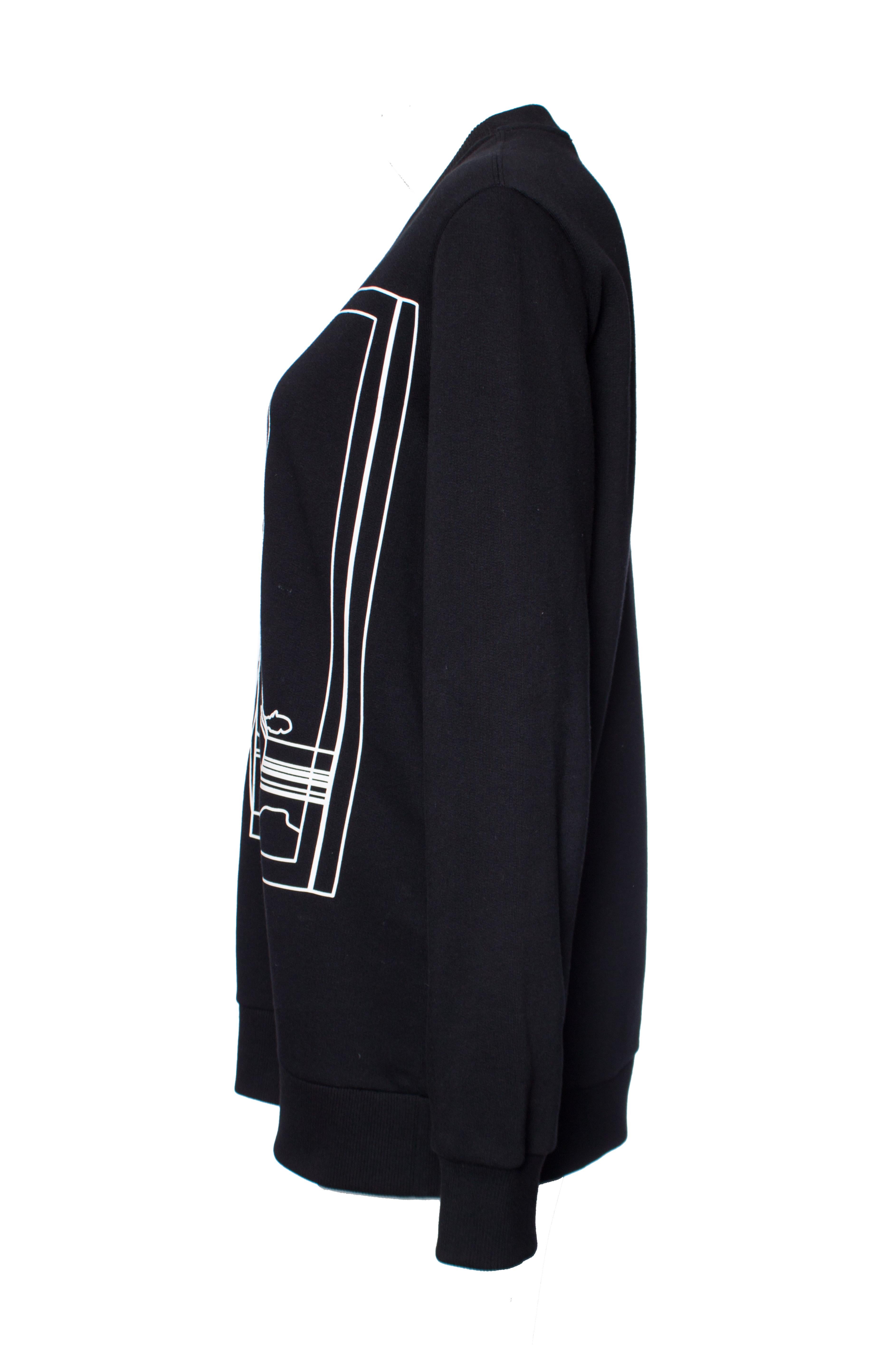 Givenchy, felpa con scollo a girocollo con profilo a specchio di Bambi. In condizioni ottime in vendita a AMSTERDAM, NL