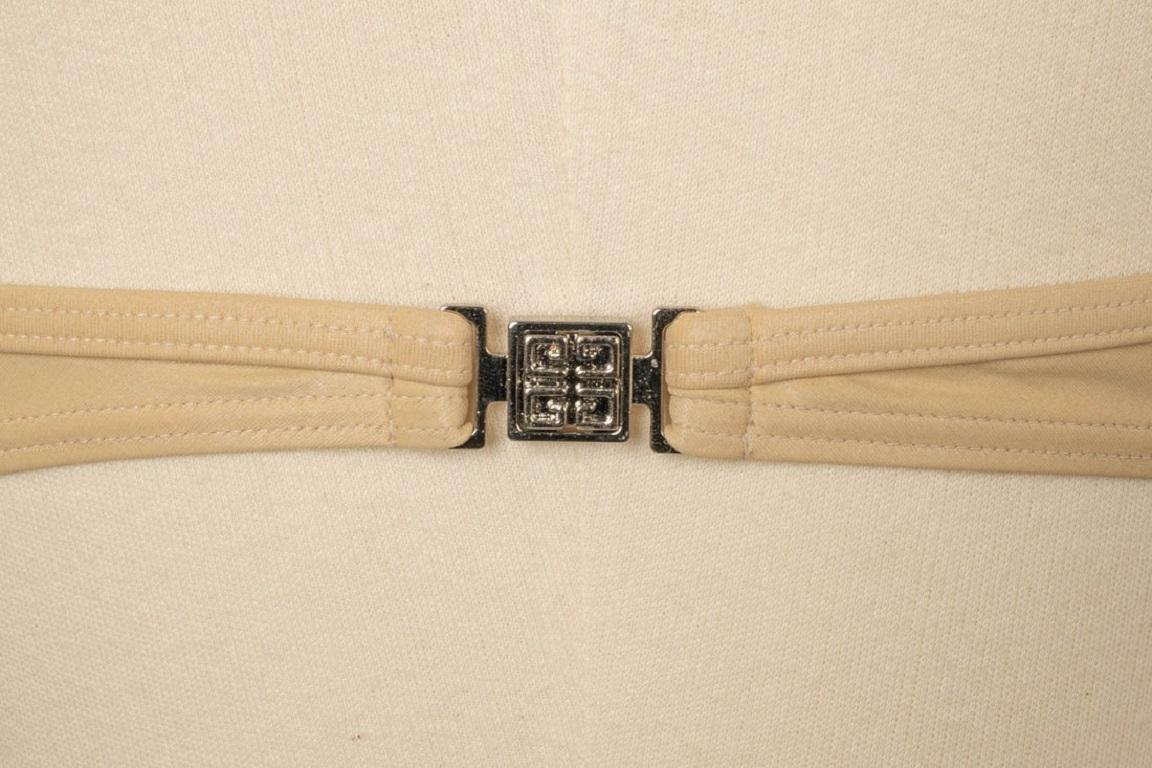 Givenchy Beige 3-Piece Bikini Swimsuit For Sale 7