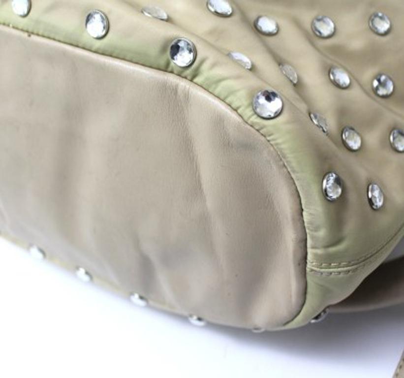 Women's Givenchy Beige Canvas Nightingale Shoulder Bag 