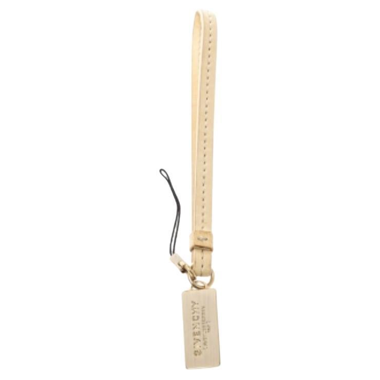 Givenchy Beige Leather Cell Phone Charm For Sale