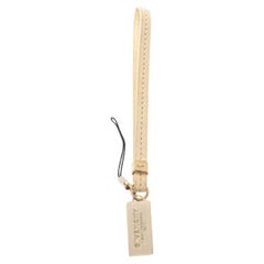Givenchy Beige Leather Cell Phone Charm
