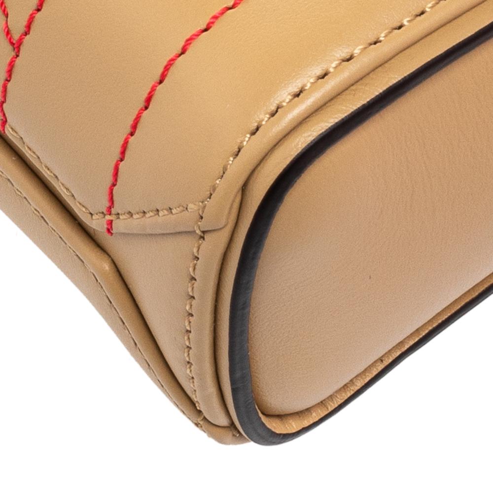 Givenchy Beige Leather Eden Top Handle Bag 3