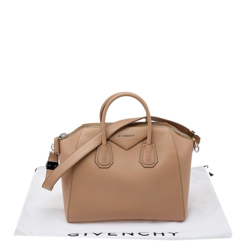 Givenchy Beige Leather Medium Antigona Satchel 6