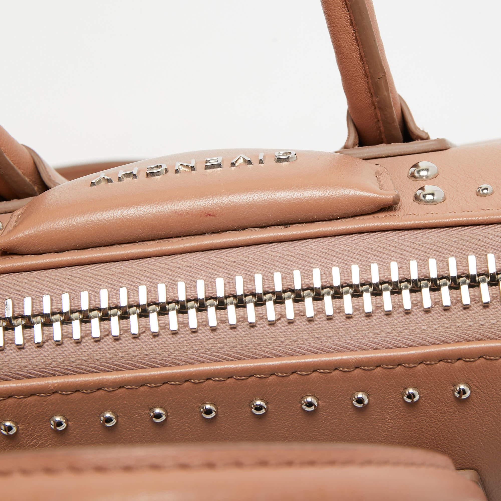Givenchy Beige Leather Mini Antigona Satchel 8