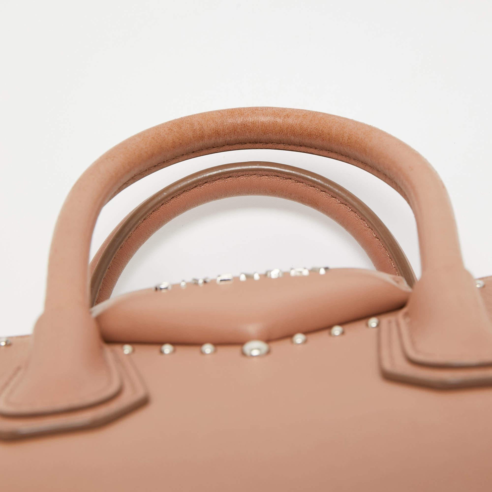 Givenchy Beige Leather Mini Antigona Satchel 10