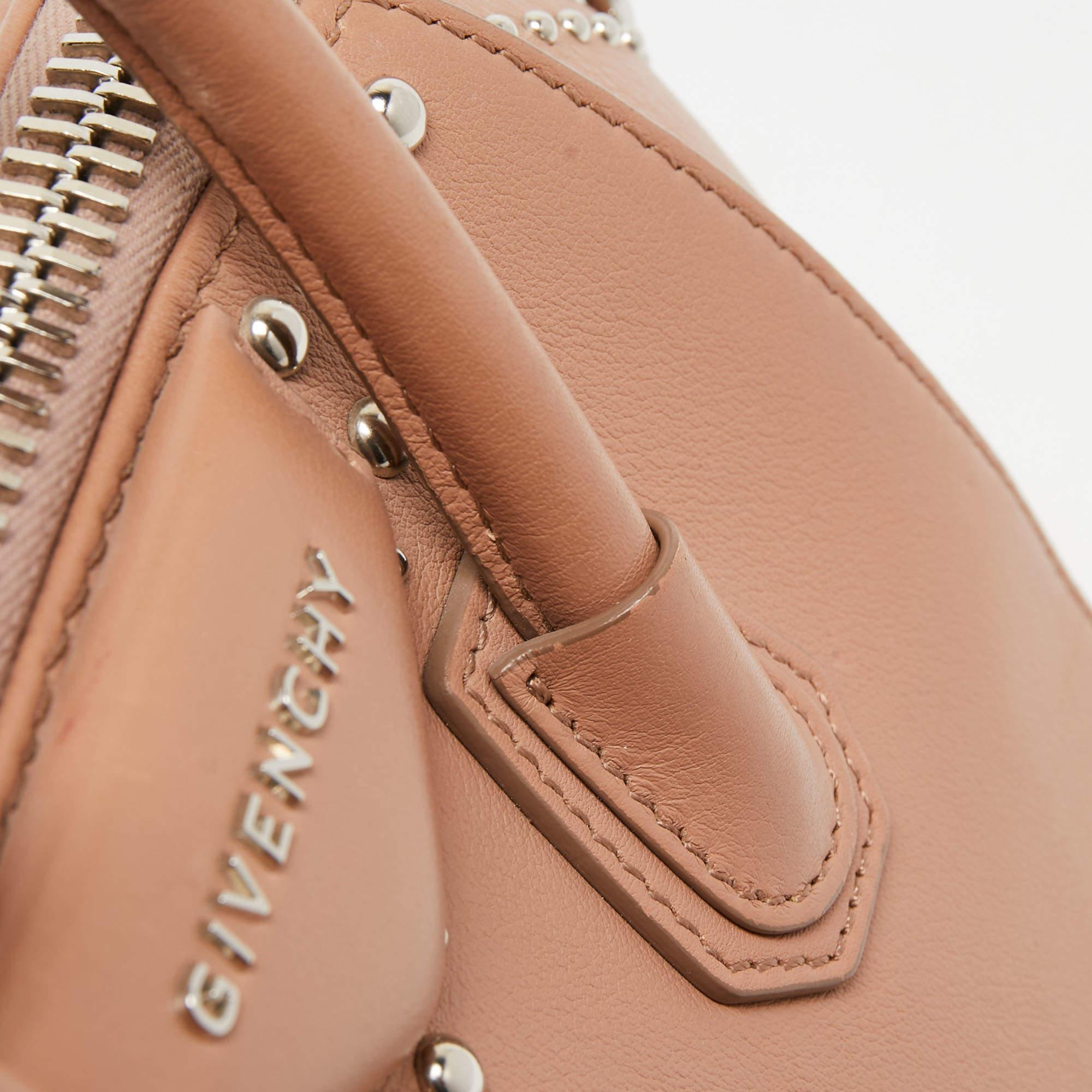 Givenchy Beige Leather Mini Antigona Satchel 2