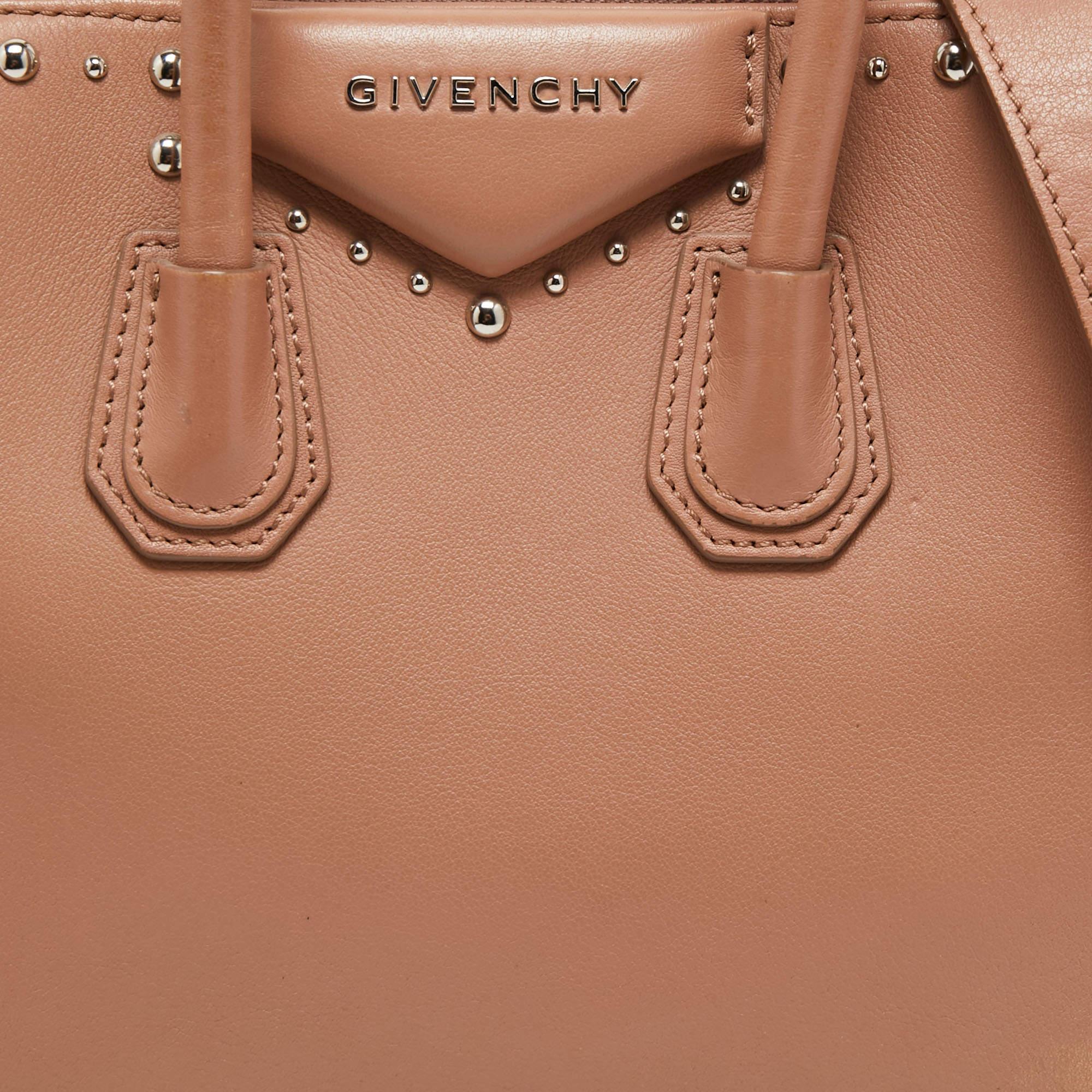 Givenchy Beige Leather Mini Antigona Satchel 4
