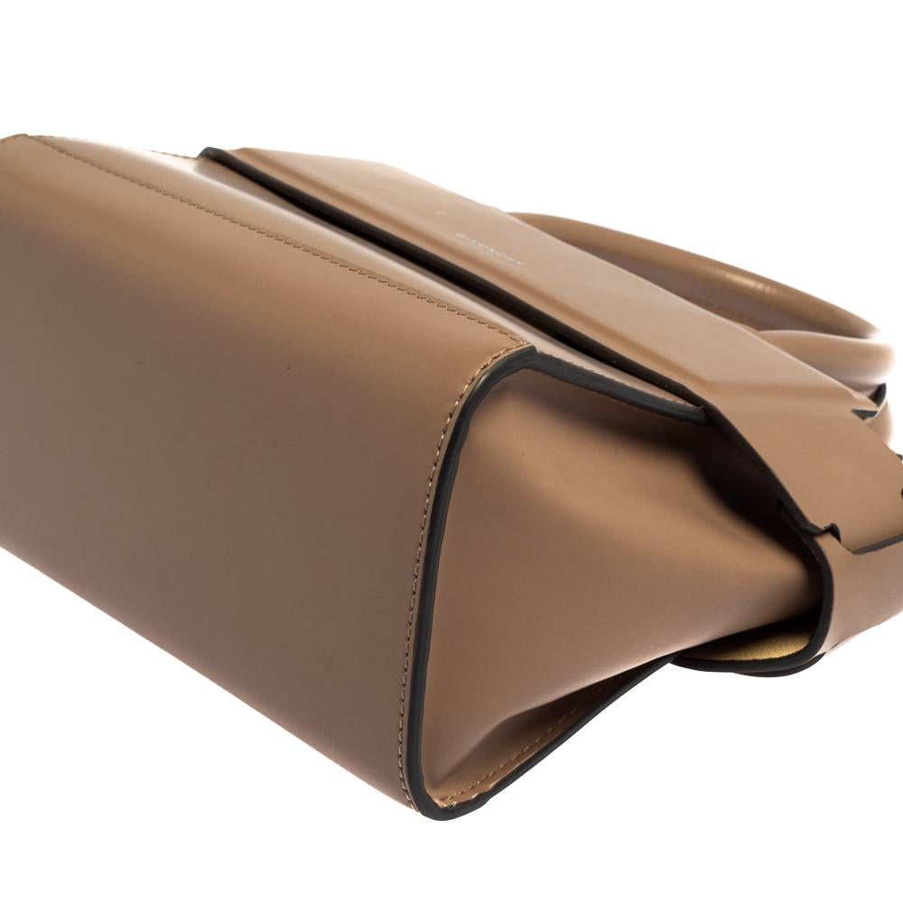 Givenchy Beige Leather Nano Horizon Crossbody Bag 6