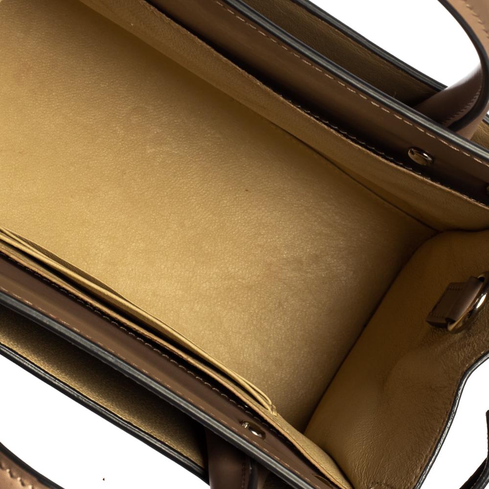 Givenchy Beige Leather Nano Horizon Crossbody Bag 7