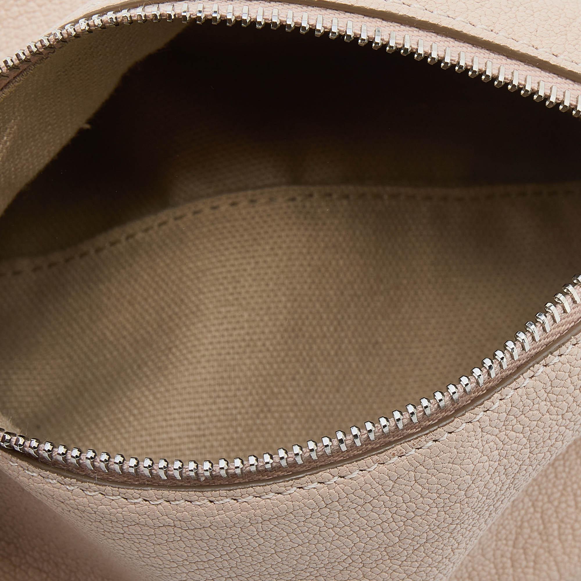 Givenchy Beige Leather Pandora Wristlet Clutch 2