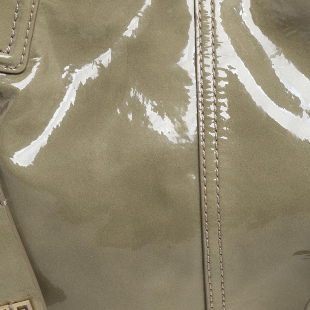 Givenchy Beige Patent Leather Shoulder Bag 4