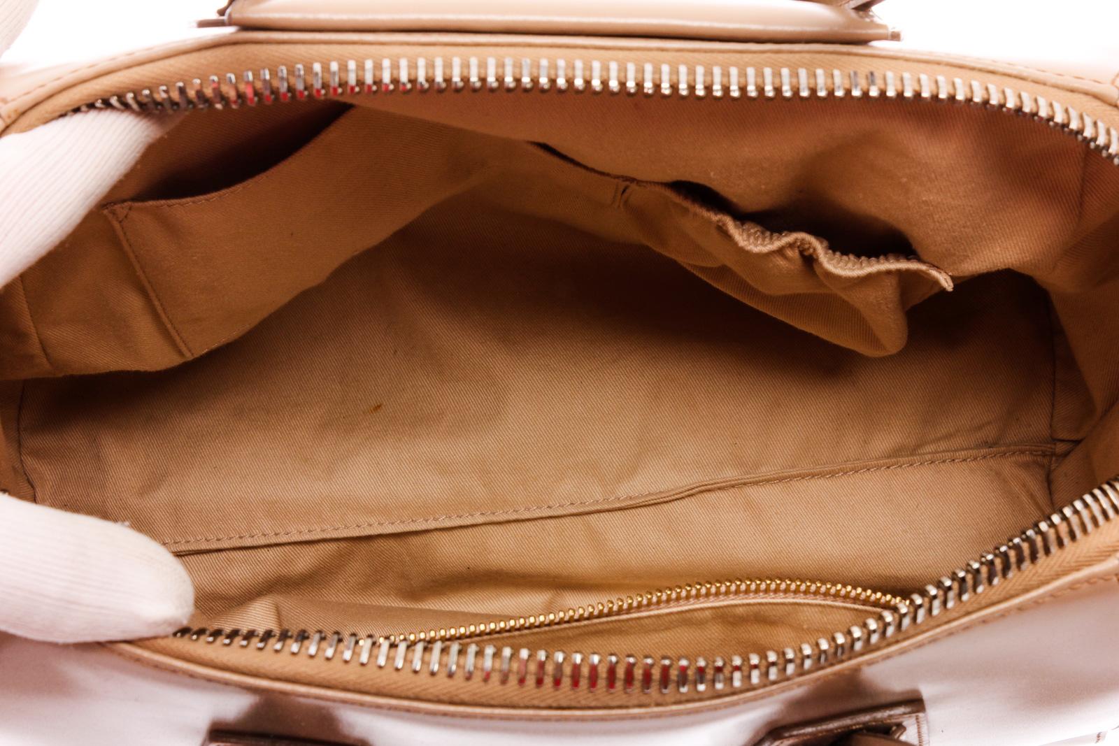 Givenchy Beige Smooth Leather Large Antigona Satchel Bag 1