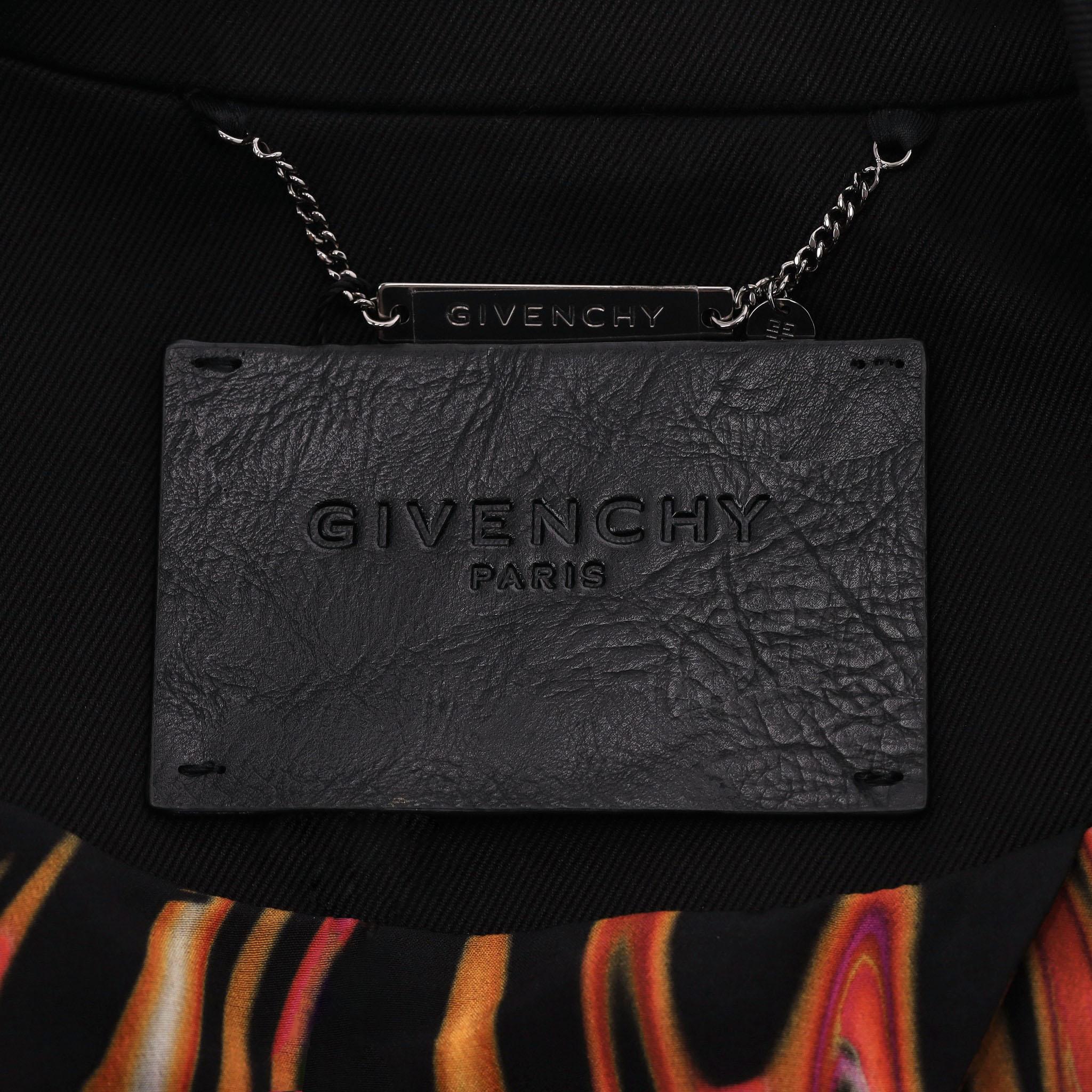 Givenchy Belted Cotton Trench Coat For Sale 1